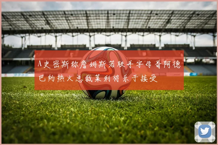 A史密斯称詹姆斯若联手字母哥阿德巴约热火总裁莱利将乐于接受